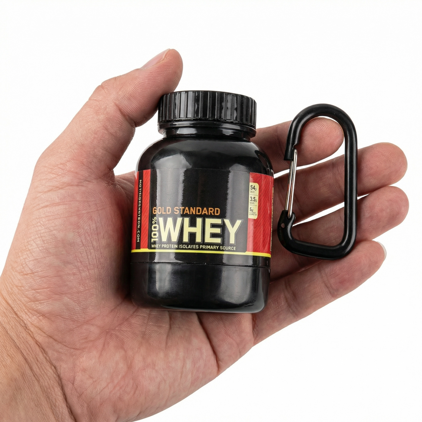 Portable Protein Keychain Case