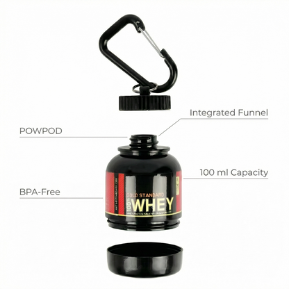 Portable Protein Keychain Case